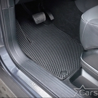 Автомобильные коврики EVA на Mercedes-Benz GL-klasse II X166 3 ряда (2012-2015)