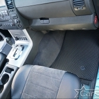 Автомобильные коврики EVA на Nissan Pathfinder III 3 ряда (2004-2014)