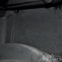 Автомобильные коврики EVA на Nissan Qashqai 2+ 3 ряда (2008-2013)
