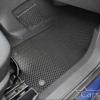 Автомобильные коврики EVA на Opel Zafira B 3 ряда (2005-2014) 