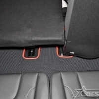 Автомобильные коврики EVA на Hyundai Santa Fe IV 3 ряда (2018-2021)