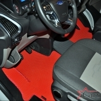 Коврики текстильные на Ford Tourneo Custom (2013->)