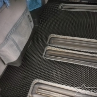 Коврики текстильные на Honda Stepwgn II пр.руль (2001-2005)