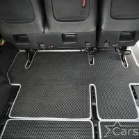 Коврики текстильные на Mercedes-Benz Viano W639 без столика (2003-2014)