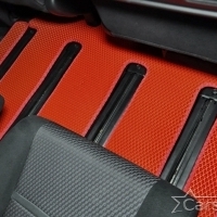 Коврики текстильные на Honda Stepwgn V пр.руль (2015->)