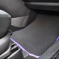 Коврики текстильные на Mazda 5 I 3 ряда (2005-2010)