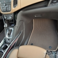 Коврики текстильные на Opel Zafira С 3 ряда (2011->)