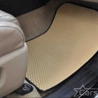 Коврики текстильные на Toyota Sequoia II 3 ряда (2008->)