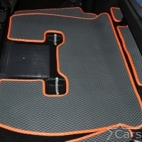 Коврики текстильные на Lada Largus I рестайл 3 ряда (2021->)