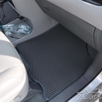 Коврики текстильные на Toyota Sienna III 7 мест (2010-2020)