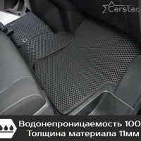 Коврики текстильные на Citroen SpaceTourer 8 мест, не Long (2016-2024)