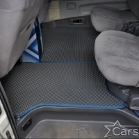 Двухслойные коврики EVA на Mitsubishi Delica IV Long пр.руль (1994-2007) 