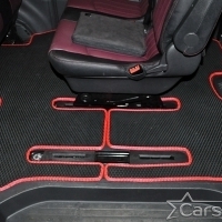 Двухслойные коврики EVA на Mercedez-Benz Vito II W639 без столика (2003-2014)