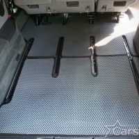 Двухслойные коврики EVA на Mercedes-Benz Viano W639 без столика (2003-2014)