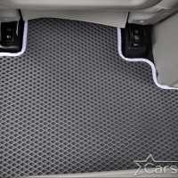 Двухслойные коврики EVA на Chevrolet Captiva рестайл 3 ряда (2011-2016)