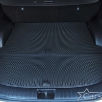 Двухслойные коврики EVA на Hyundai Santa Fe IV 3 ряда (2018-2020)