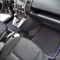 Двухслойные коврики EVA на Mazda 5 I 3 ряда (2005-2010)