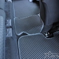 Двухслойные коврики EVA на Mitsubishi Outlander III 3 ряда (2012->)