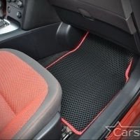 Двухслойные коврики EVA на Nissan Qashqai 2+ 3 ряда (2008-2013)