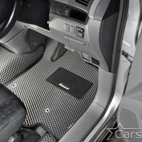 Двухслойные коврики EVA на Toyota Estima III гибрид пр.руль (2006-2019)