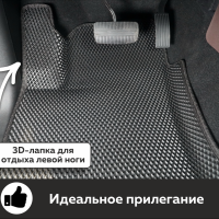 Автомобильные коврики EVA на Oting Paladin (2023->) 3D EVA MAX