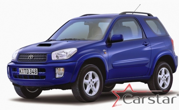 Автомобильные коврики EVA для Toyota RAV4 II 3D (2000-2005)