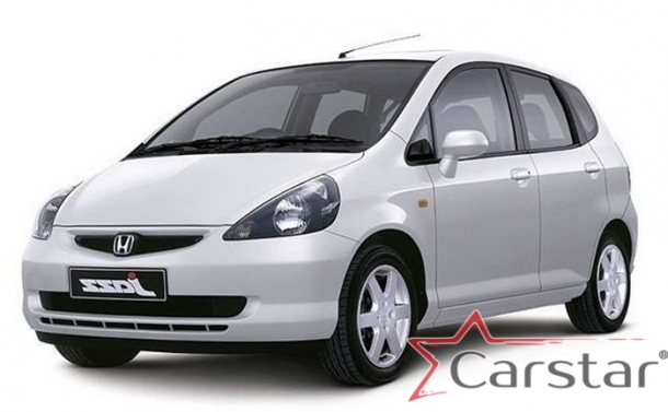 Двухслойные коврики EVA для Honda Fit I пр.руль (2001-2008)