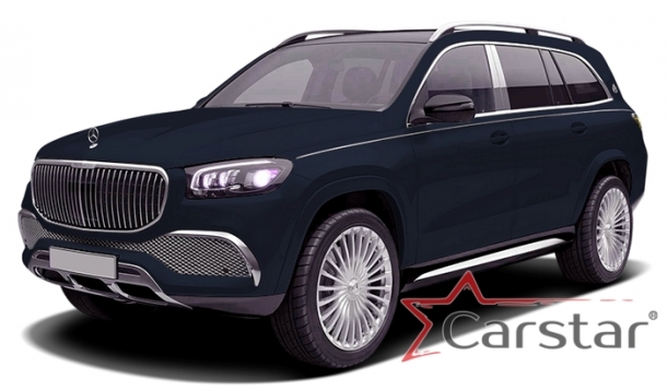 Двухслойные коврики EVA для Mercedes-Benz GLS-klasse II X167 Maybach (2019->)