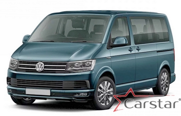 Текстильные коврики для Volkswagen Multivan T6 (2015-2020)