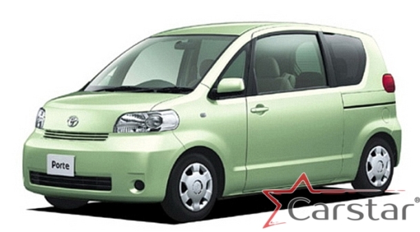 Текстильные коврики для Toyota Porte I пр.руль (2004-2012)