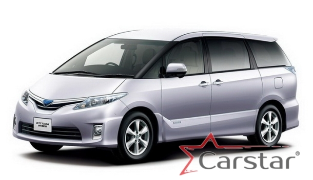 Текстильные коврики для Toyota Estima III гибрид пр.руль (2006-2019)