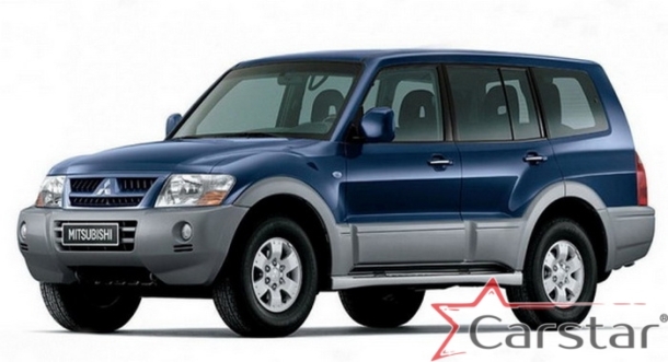 Текстильные коврики для Mitsubishi Pajero III 5D (2000-2007)