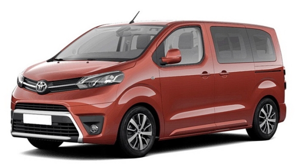 Автомобильные коврики EVA для Toyota ProAce II 8 мест (2016-2024)