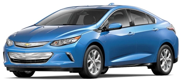 Автомобильные коврики EVA для Chevrolet Volt II (2015-2019) 