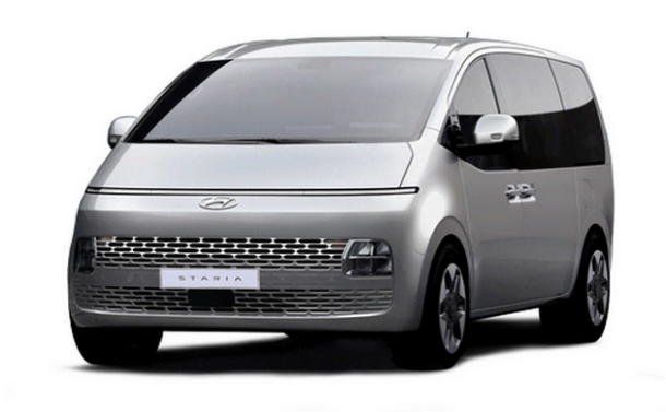 Двухслойные коврики EVA для Hyundai Staria 11 мест (2021->)