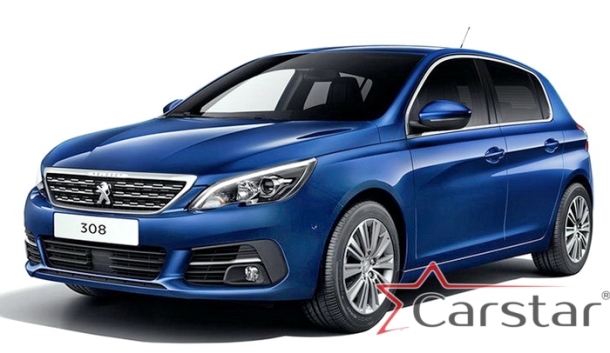 Автомобильные коврики EVA 3D для Peugeot 308 II (2013->)