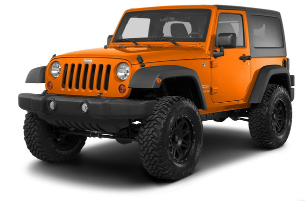 Автомобильные коврики EVA 3D для Jeep Wrangler III (2007-2018) 